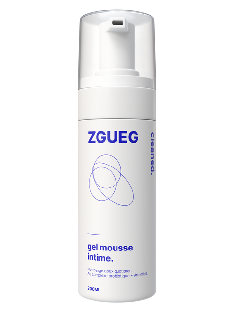 Gel mousse nettoyant quotidien - Cleaned®