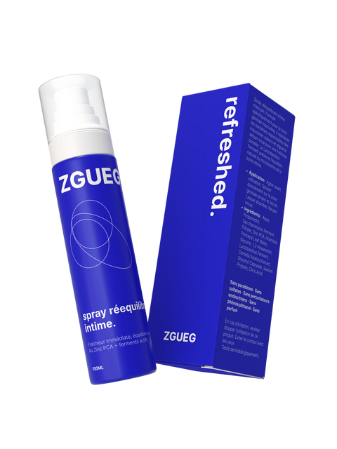 Spray rééquilibrant intime pour homme - Refreshed®
