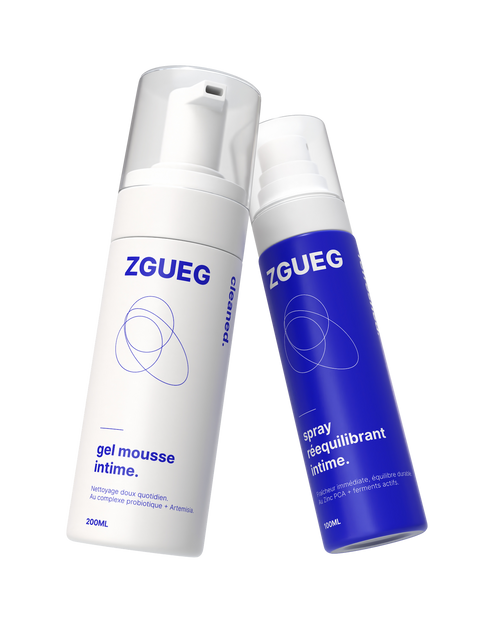 Gel mousse nettoyant quotidien - Cleaned®